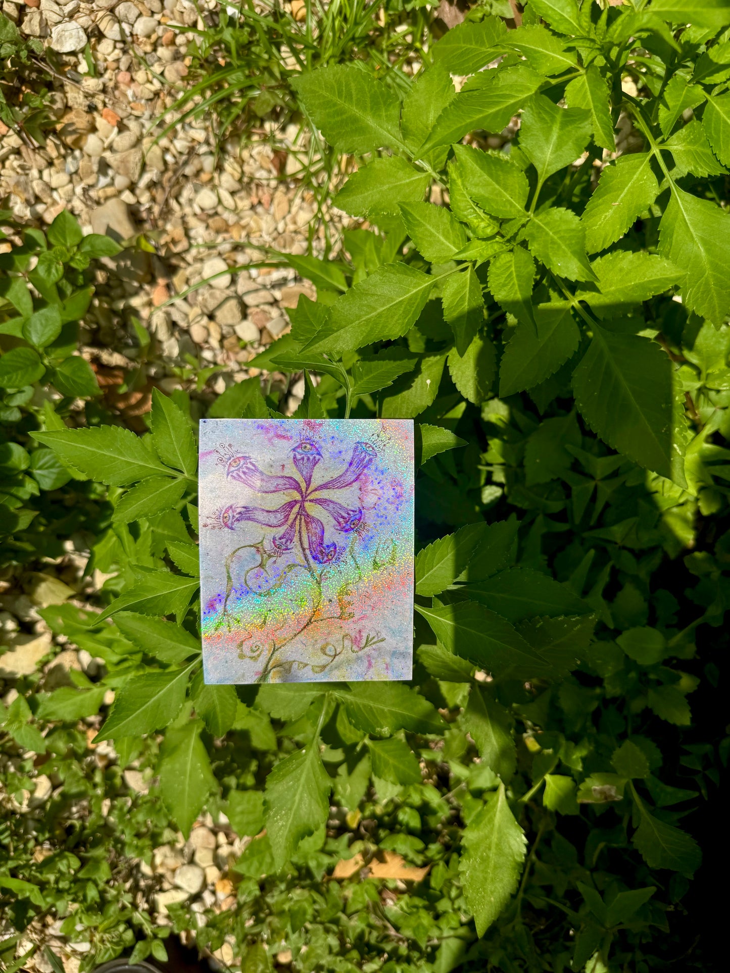 Flower Eyes sticker