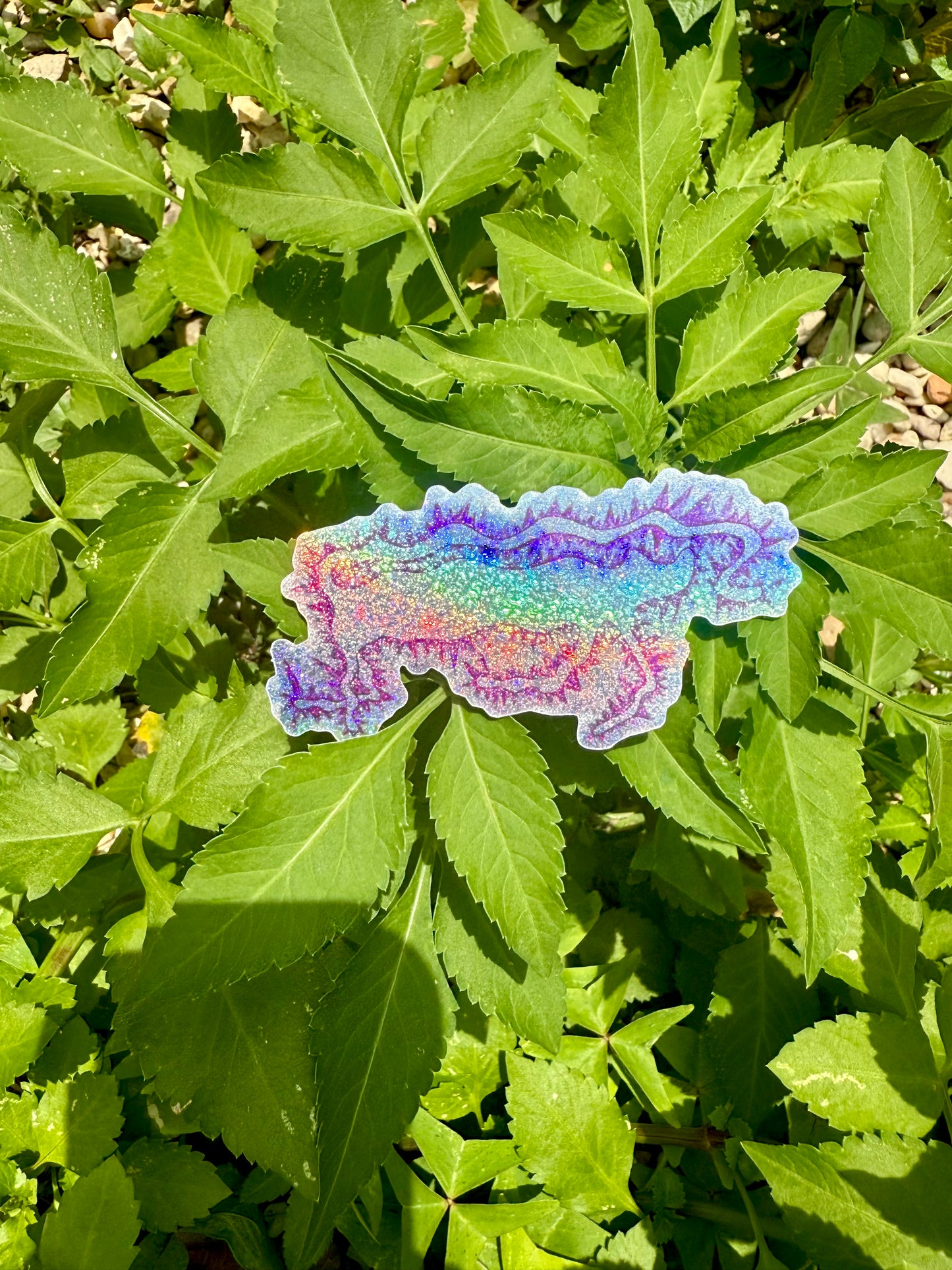 Spiky Kitty sticker