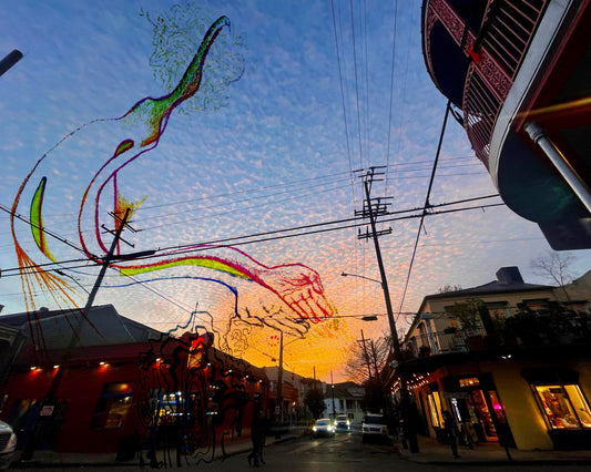 Frenchmen Street Sunset